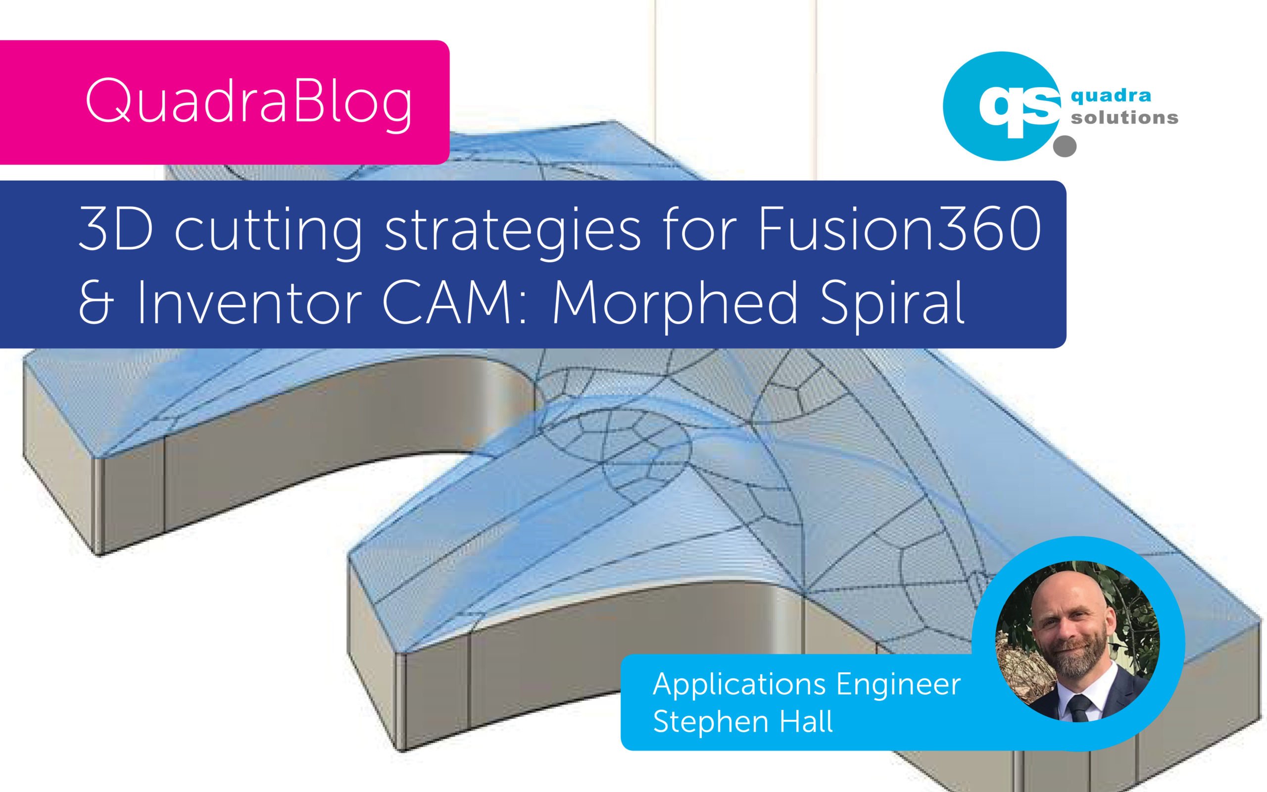 3D cutting strategies for Fusion 360/Inventor CAM: Morphed Spiral