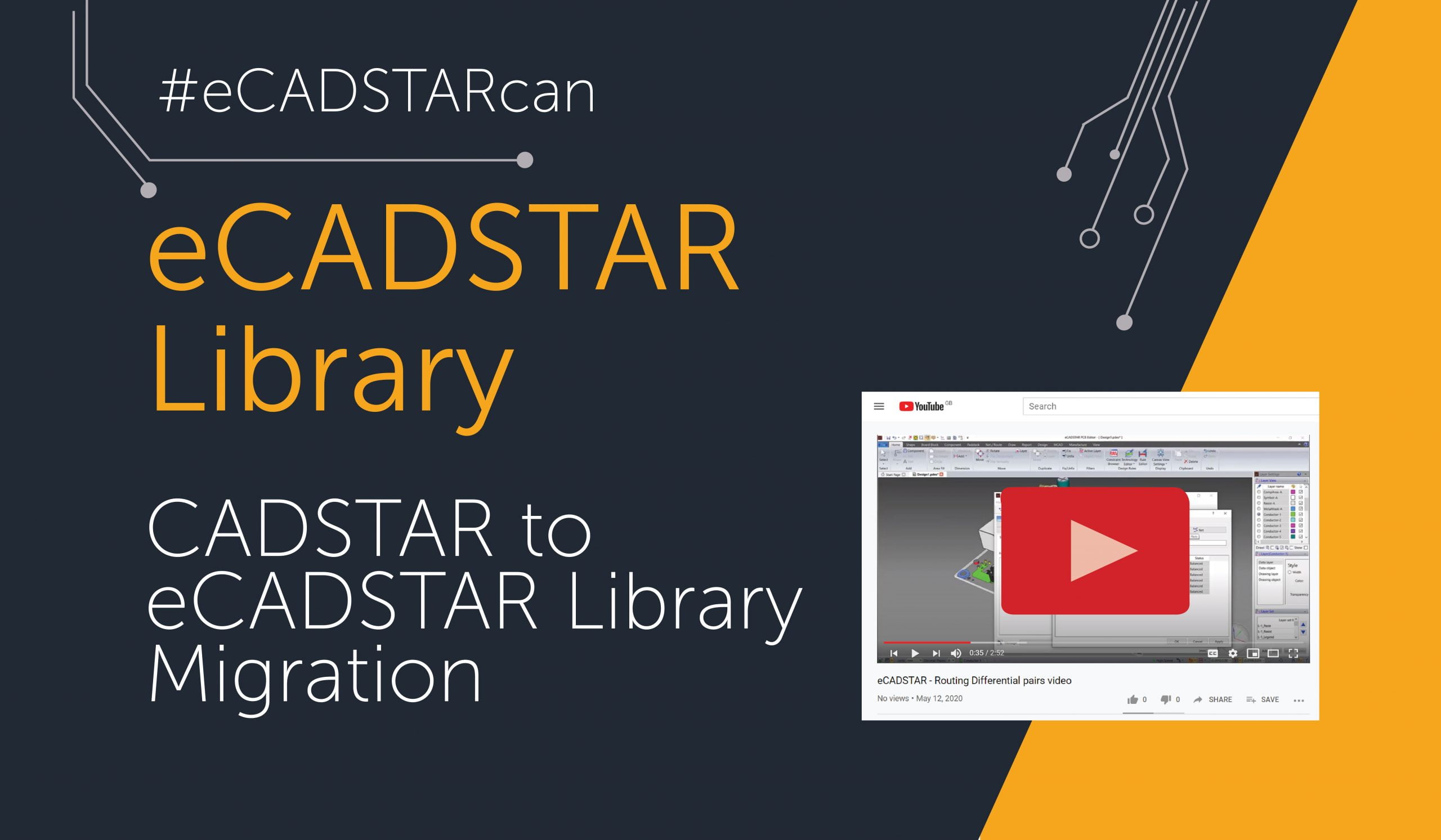 CADSTAR to eCADSTAR Migration – Library