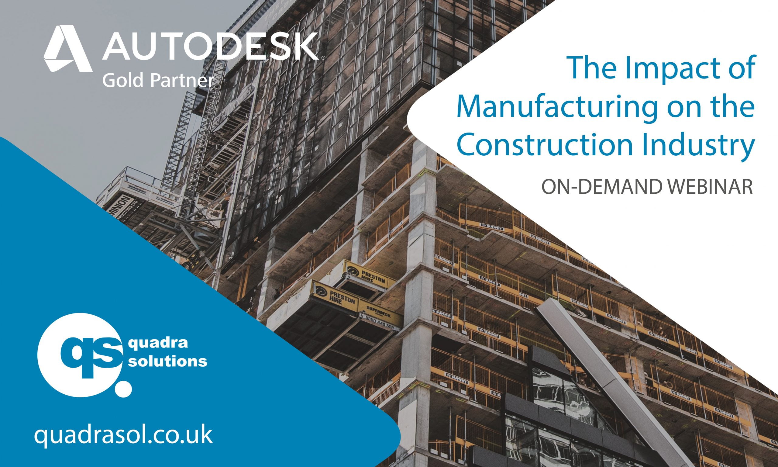 Impact of Manufacturing on the Construction Industry | On-demand webinar
