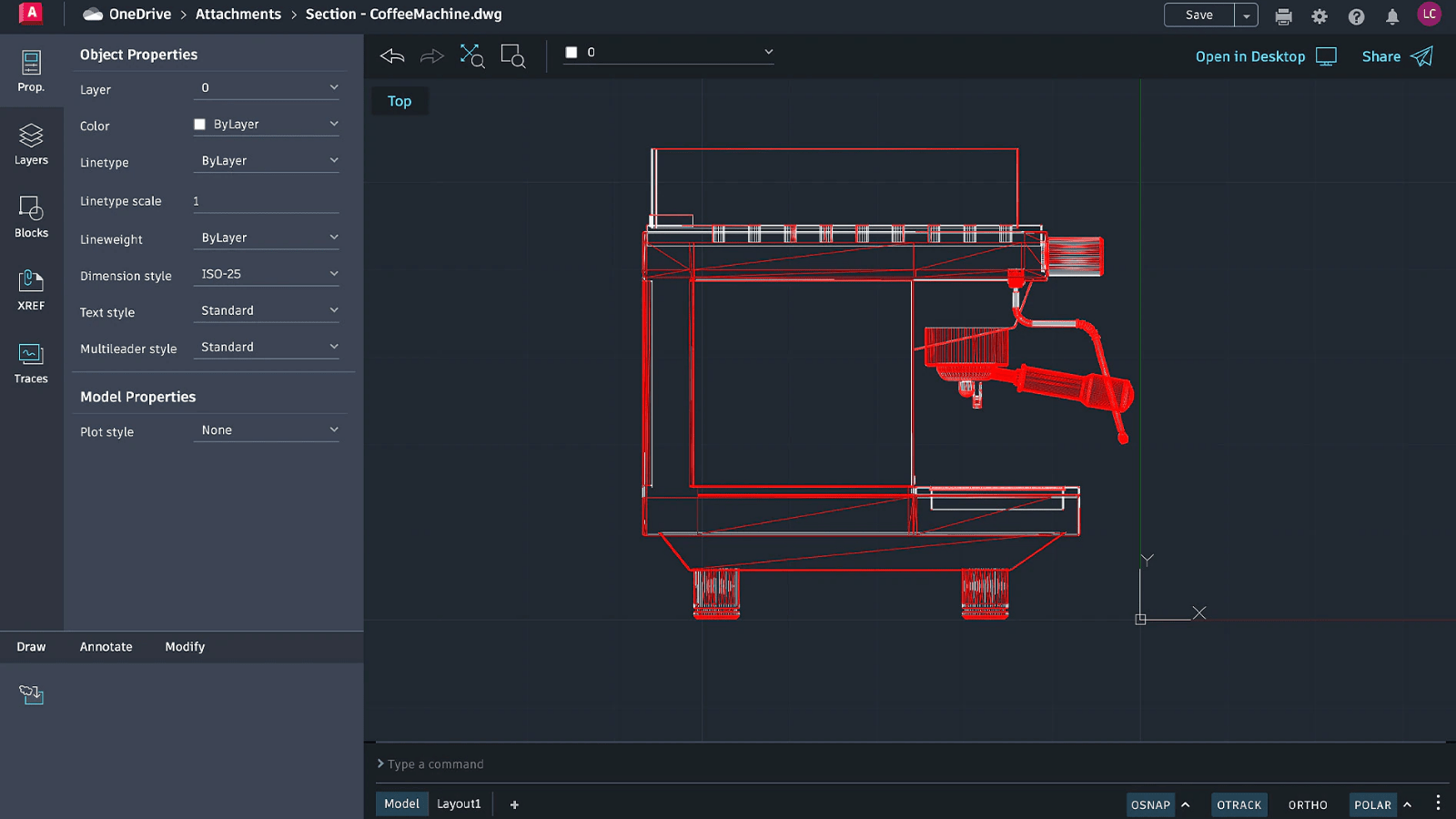 AutoCAD LT - Web App