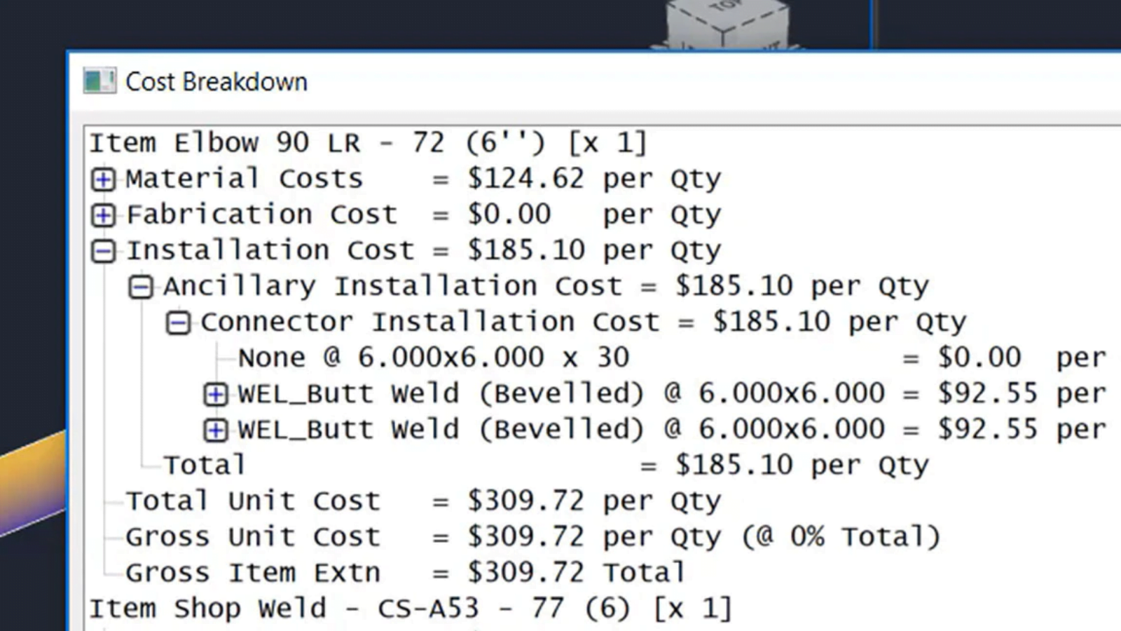 Fabrication Software - Shared Data